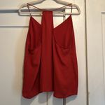 Contempo Casuals  | Red Spagetti Strapped Tank Top Partly Lined Size XL Photo 4