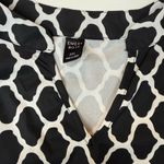 EMERY ROSE Chic Black and White Geometric Summer Maxi Dress size 2XL Photo 5