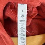 Lululemon Athletica Red Hoodie sweatshirt. Size 4 Photo 3