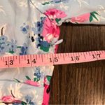 ZARA  Floral Midi Dress - Pink and Cream Photo 5