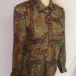 Vintage 90s dressy blouse Size 6 Photo 5