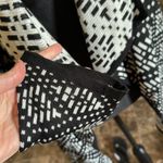 Bar III geometric open knit cardigan asymmetric hem Photo 3