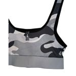 NWT COR by Ultracor Women's Camo Scoop Neck Sports Bra Black Size S Photo 5