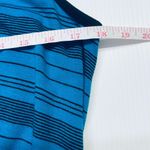 Torrid Striped Jersey Tank Skater Dress Plus Size 1 1X 14/16 Blue Black Photo 7