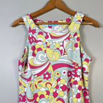 J. McLaughlin Edie Dress Catalina Cloth Floral Mod Sheath Women's S Preppy Resort Photo 1