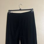 Briggs New York Briggs NY Pants Sz M Velvet Elastic Waist High Rise Straight Leg Spandex Stretch Photo 3