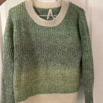 Dreamers Green and Cream Women's Sweater  Photo 0
