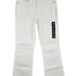 J. Crew Factory Flare crop white jean in signature stretch 25 NWT Photo 0