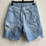 Lovers + Friends Devon High Rise 90s Cut Off Denim Shorts Distressed Size 26 Photo 3