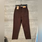 PacSun  brown dad jeans‎ high rumors button fly straight leg size 24 Photo 1