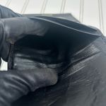 Anne Klein Vintage Navy Blue Leather Wallet w/ Embossed Logo Photo 7