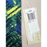 Kenar Blue Green Silk Blend Daphne Knit Top Size S Multicolor Print Short Sleeve Photo 4