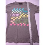 PacSun X Jeep Checkerboard Gray/Multi Size Women's Size S Short Sleeve T-Shirt Photo 3