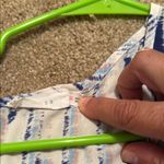 Lush Clothing Lush Artistic Blue and White Blouse Photo 5