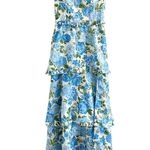 Show Me Your Mumu Lady Corset Dress in Cottage Floral Blue M Photo 5