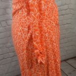 Pendleton faux wrap sand dollar tangerine orange dress size XS modal blend Photo 6