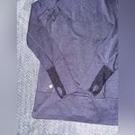 Lululemon  Womens‎ Stride Zip Up Hoodie High Collar Heathered Purple Fitted Sz 6 Photo 3