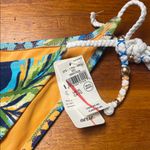 Aerie  Blue and Orange Tropical Bikini Bottom Photo 2