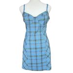 Urban Outfitters  As If Plaid Mini Dress Photo 3