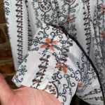 Pretty Little Thing White One Shoulder Floral Romper Playsuit Women's Size US 6 Photo 5