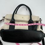 Kate Spade  Southport Avenue Carmen Convertible Satchel Handbag Purse cream black Photo 5