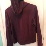 PINK - Victoria's Secret Pink Burgundy Hoodie Size Medium  Photo 3