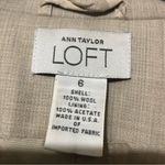 Loft Ann Taylor Suit Jacket Size 6 Photo 9