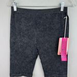 Indero Maternity Gray Acid Wash Bike Stretch Shorts Medium Size undefined Photo 0