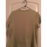Athletic Works  Women's Short Sleeve T-Shirt V-Neck Shirt Size XL 16-18 Green Photo 7