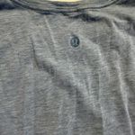 Lululemon  blue tank top 16 inch pit to pit logo shirt Photo 3