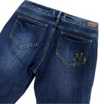 Sundance Magnolia Embroidered Blue Denim Jeans Size 27 Photo 11