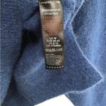 Topshop  Deep Blue Alpaca & Wool Blend Turtleneck Sweater M Photo 2