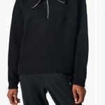 Sweaty Betty Restful Boucle Half Zip Sweatshirt, Burgundy, Women’s 8 Photo 7