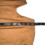 NWT Outcast Fire Ball Cut Out Tan Maxi Dress LARGE Brown Photo 9