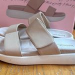 Kensie womens Jipsy adjustable slip on slides sandals nude 8 Photo 1