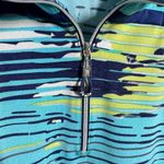 Jamie Sadock Golf Short Sleeve Polo Shirt Top Women L Blue Pickleball Tennis Size L Photo 5