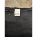 Vince  Long Sleeve Square Neck Dress Black‎ Small Cocktail Midi Photo 4