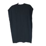 Everlane  Black Japanese Goweave V-Neck Cocoon Dress Sleeveless Womens Size L Photo 1