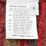 Max Mara  Long Cardigan Wool Camel Tan Stripes Long Sleeves Boho Photo 6