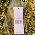 Nanette Lepore Droptail Reptile Black/Yellowgold Dress
Size 10
100% Polyester Photo 8