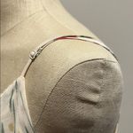 Tularosa  Asymmetrical Floral Dress in Cream and Blue Photo 7