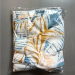 Cynthia Rowley 100% Linen Wide Leg Pants Cropped Tropical Print Flowy Beach Sz L Photo 11