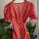 Princess Polly Poppy Moore Floral Mini Dress in Red Photo 6