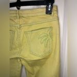 Lilly Pulitzer NEW  yellow green lime carpi jeans pants size 4 casual woman’s Photo 3