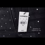 EXPRESS  | Blk Wash Rhinestone Jeweled Skinny Jeans Photo 6
