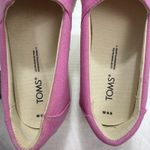 TOMS Alpargata Pink Canvas Wo’s Size 5.5 Photo 10