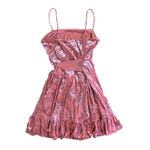 Free People Olivia Velvet Burnout Slip Dress in Dusty Rose Womens Size S Photo 7