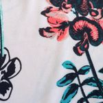 ECI  NY Women’s XL Off White Multicolor Floral Cold Shoulder Top Photo 5