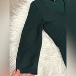 Calvin Klein  Dark Green Long Sleeve Dress Size M Photo 3