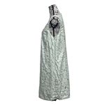 Banana Republic Green Floral Lace Shift Midi Dress Women’s 12 Elegant Minimalist Photo 3